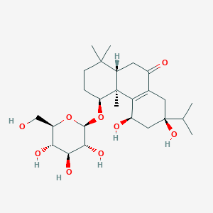 molecular formula C26H42O9 B12401717 Inflexuside A 