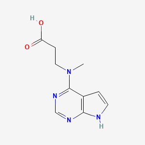 molecular formula C10H12N4O2 B12401725 SARS-CoV-2 nsp3-IN-2 
