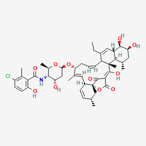 molecular formula C46H58ClNO11 B12401726 Wychimicin C 