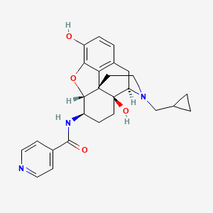 molecular formula C26H29N3O4 B12401732 Mu opioid receptor antagonist 5 