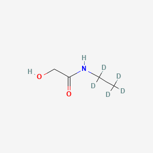 molecular formula C4H9NO2 B12401742 Lodoxamide impurity 1-d5 