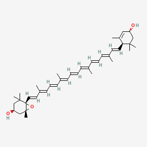 molecular formula C40H56O3 B1240175 Lutein epoxide CAS No. 28368-08-3