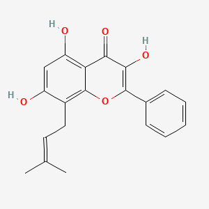 molecular formula C20H18O5 B1240178 Glepidotin A CAS No. 42193-83-9