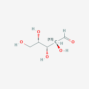 molecular formula C5H10O5 B12401902 L-xylose-2-13C 