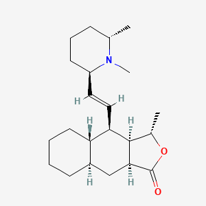 molecular formula C22H35NO2 B1240196 Himbacine CAS No. 6879-74-9