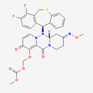 molecular formula C29H26F2N4O7S B12401969 Influenza virus-IN-7 