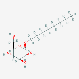 molecular formula C14H28O6 B12402007 n-Octyl |A-D-glucopyranoside-d24 