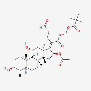 molecular formula C34H52O9 B12402014 WU-FA-01 