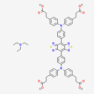 molecular formula C60H59N7O8S2 B12402061 CH1055 triethylamine 