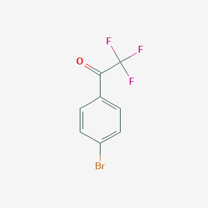 molecular formula C8H4BrF3O B124021 4'-溴-2,2,2-三氟乙酰苯 CAS No. 16184-89-7