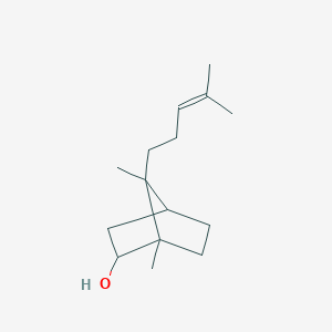 NCGC00385952-01_C15H26O_1,7-Dimethyl-7-(4-methyl-3-penten-1-yl)bicyclo[2.2.1]heptan-2-ol