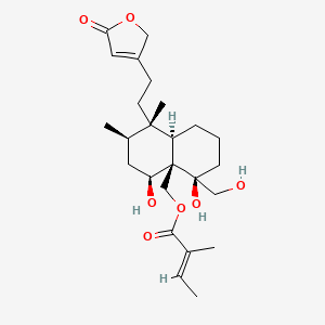 molecular formula C25H38O7 B1240215 Ajugacumbin F CAS No. 132922-44-2