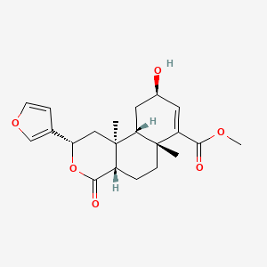 molecular formula C21H26O6 B12402173 Tinophyllol 