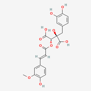 molecular formula C21H20O11 B1240220 Cimicifugic acid A CAS No. 205114-65-4