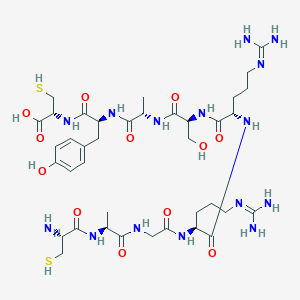 molecular formula C38H63N15O12S2 B12402272 (E/Z)-Ozagrel sodium 