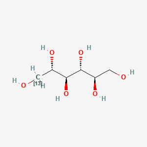 molecular formula C6H14O6 B12402330 Allitol-13C 