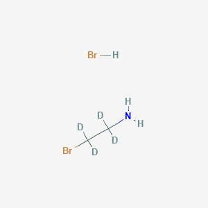 molecular formula C2H7Br2N B12402409 2-Bromoethyl-d4-amine HBr 