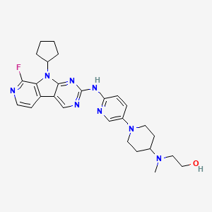 molecular formula C27H33FN8O B12402461 Cdk4/6-IN-16 