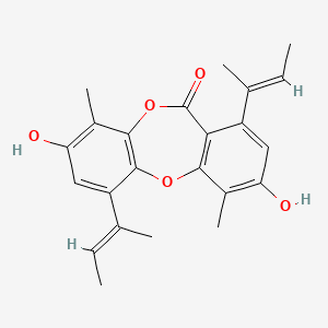 molecular formula C23H24O5 B1240268 Folipastatin 