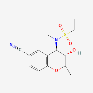 molecular formula C15H20N2O4S B1240269 Chromanol 293B 