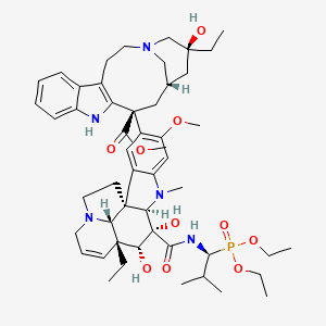 molecular formula C51H72N5O10P B1240278 Vinfosiltine 