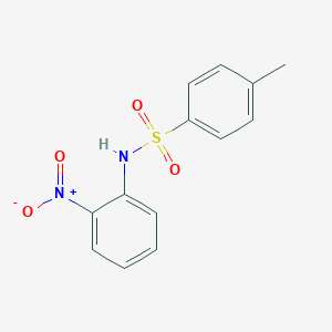 molecular formula C13H12N2O4S B124029 4-methyl-N-(2-nitrophenyl)benzenesulfonamide CAS No. 6380-13-8