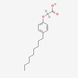 2-(4-Nonylphenoxy)acetic acid-d2