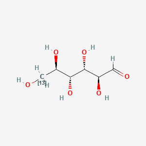 molecular formula C6H12O6 B12402933 D-Mannose-13C-5 