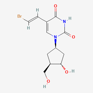 molecular formula C12H15BrN2O4 B1240296 C-Bvdu 