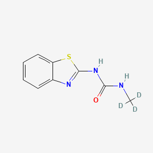 molecular formula C9H9N3OS B12402998 Benzthiazuron-d3 