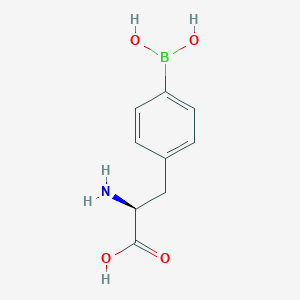 molecular formula C9H12BNO4 B124030 L-p-Boronophenylalanine CAS No. 76410-58-7