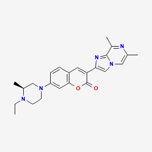 molecular formula C24H27N5O2 B12403032 SMN-C2 