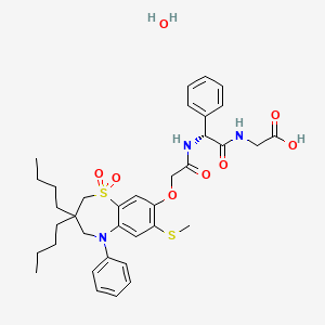 molecular formula C36H47N3O8S2 B12403097 Elobixibat Hydrate CAS No. 1633824-78-8