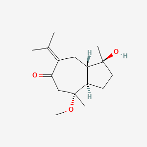 molecular formula C16H26O3 B12403117 Methylzedoarondiol 
