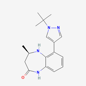 molecular formula C17H22N4O B12403119 CPI703 
