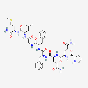 molecular formula C46H67N11O10S B12403254 substance P(4-11) 