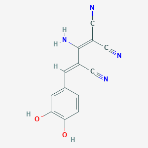 (3Z)-2-amino-4-(3,4-dihydroxyphenyl)buta-1,3-diene-1,1,3-tricarbonitrile