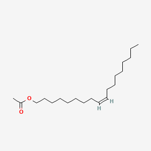 molecular formula C20H38O2 B1240334 9(E)-Elaidyl acetate CAS No. 693-80-1