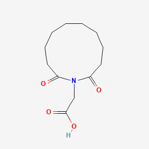 molecular formula C12H19NO4 B12403394 N-Sebacoylglycine 