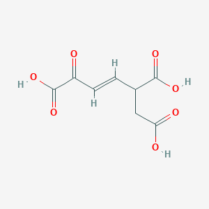 (3E)-5-oxopent-3-ene-1,2,5-tricarboxylic acid