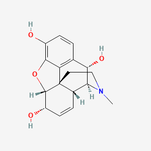 molecular formula C17H19NO4 B1240346 10-Hydroxymorphine CAS No. 131563-73-0