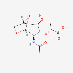 1,6-anhydro-N-acetyl-beta-muramate