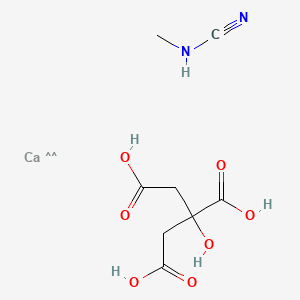 molecular formula C8H12CaN2O7 B1240356 Temposil CAS No. 8013-88-5