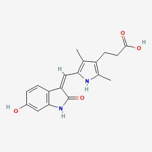 molecular formula C18H18N2O4 B12403688 6-Hydroxy-TSU-68 