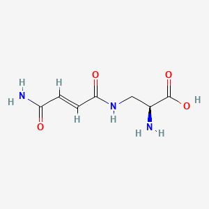 N(beta)-Fumarylcarboxyamido-2,3-diaminopropionic acid