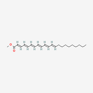 Methyl (2E,4E,6E,8E,10E,12E)-docosa-2,4,6,8,10,12-hexaenoate