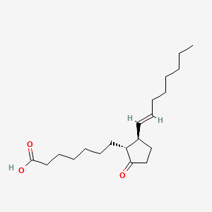 molecular formula C20H34O3 B1240375 9-Oxo-13-prostenoic acid CAS No. 40098-50-8