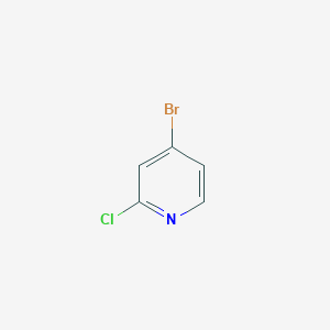 molecular formula C5H3BrClN B124038 4-Bromo-2-chloropyridine CAS No. 73583-37-6