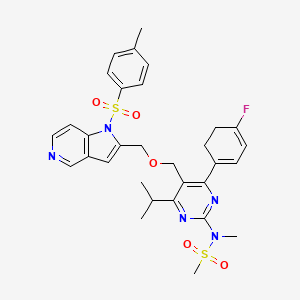 molecular formula C31H34FN5O5S2 B12403821 Akt1-IN-1 