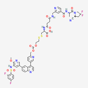 molecular formula C52H48F4N10O12S3 B12403998 Fap-PI3KI1 